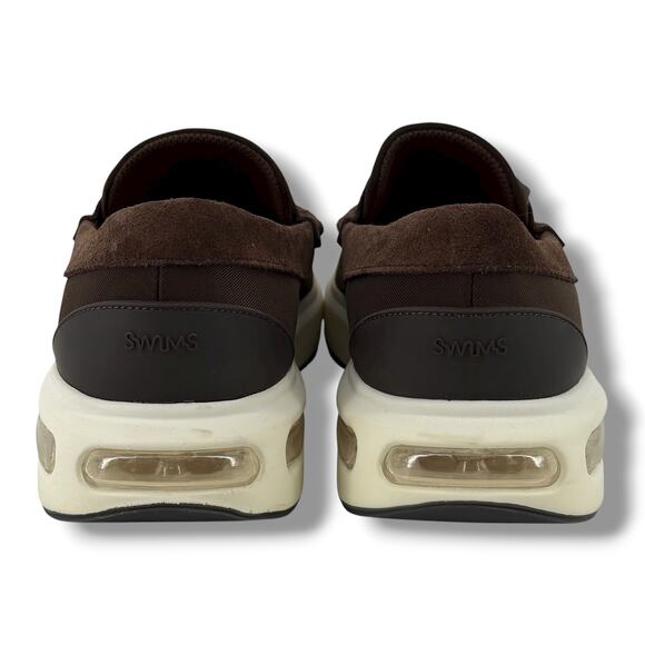 Swims Men's Breeze Penny Hybrid Loafer Slip On Shoes Size 8 Brown Suede Trim - Picture 7 of 9